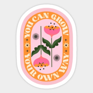 Grow Your Own Way Sticker